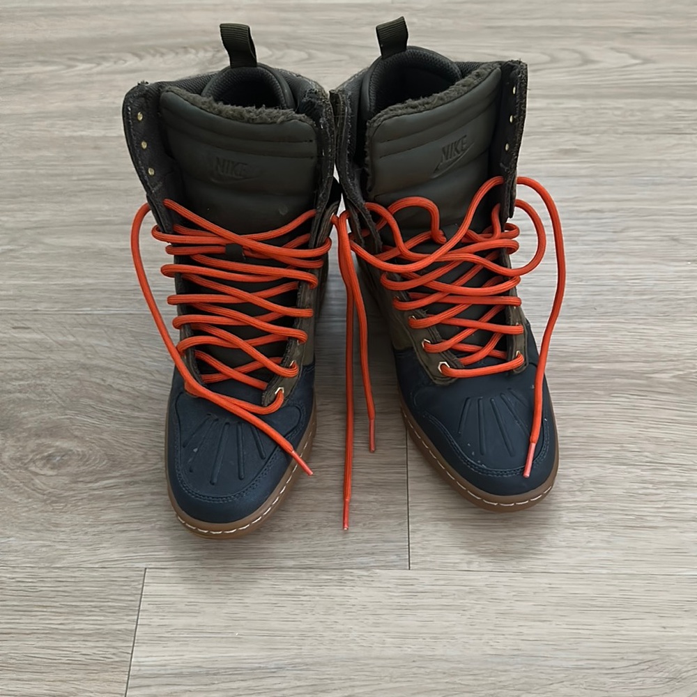 Nike Dunk Sneaker Wedge Boot Sky Hi Shoes